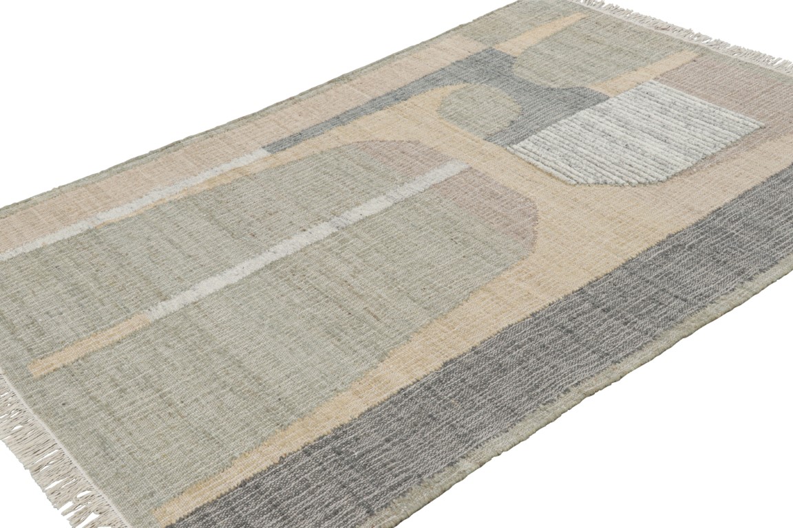 Geometric Flatweave Rug