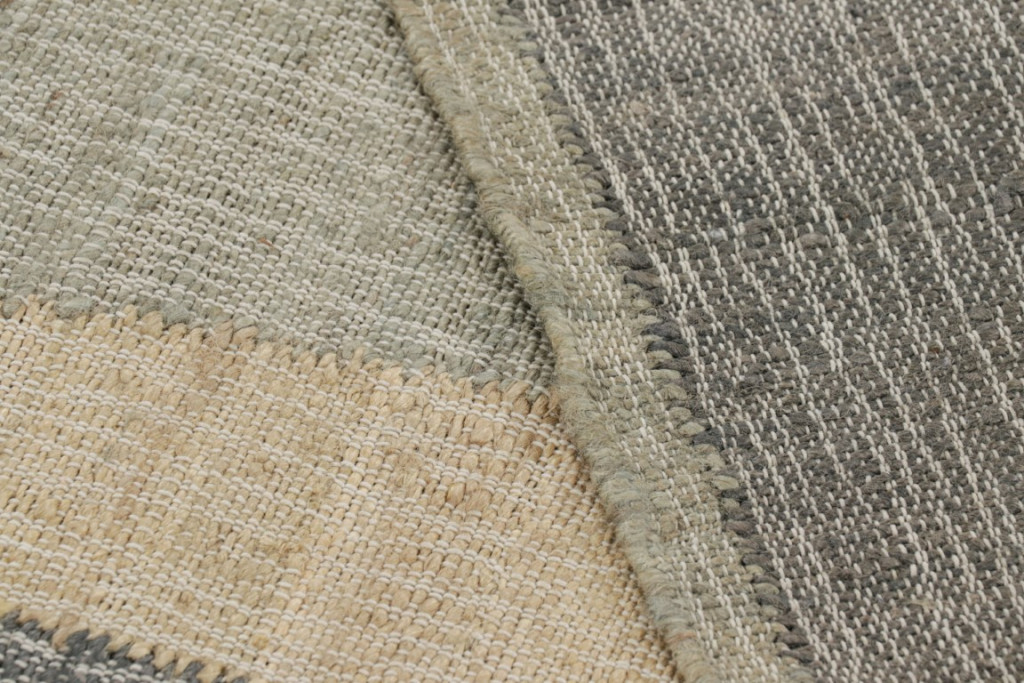 Geometric Flatweave Rug