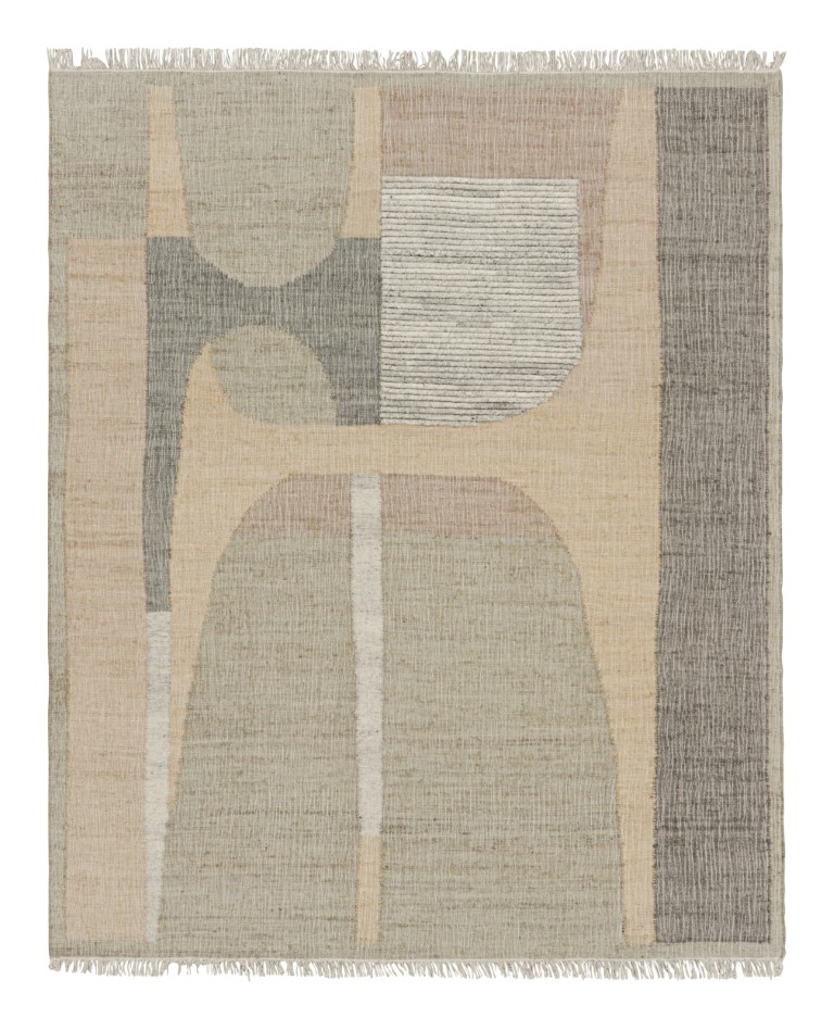 Geometric Flatweave Rug