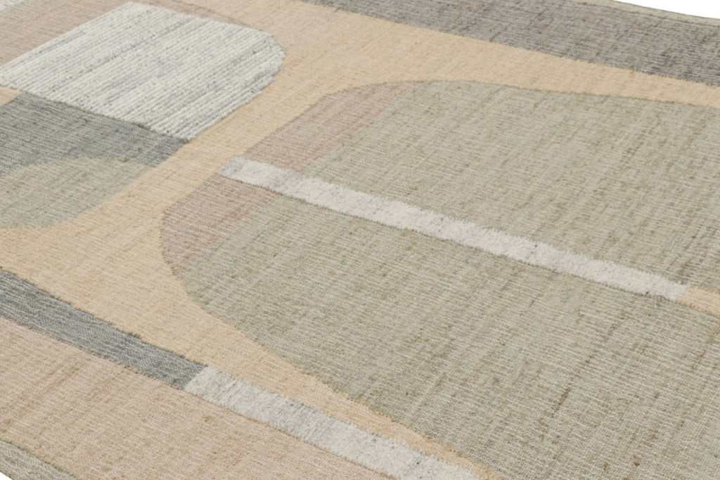 Geometric Flatweave Rug
