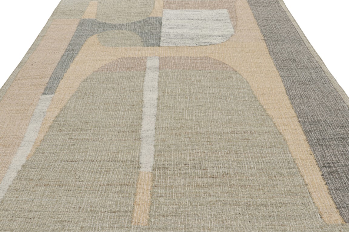 Geometric Flatweave Rug