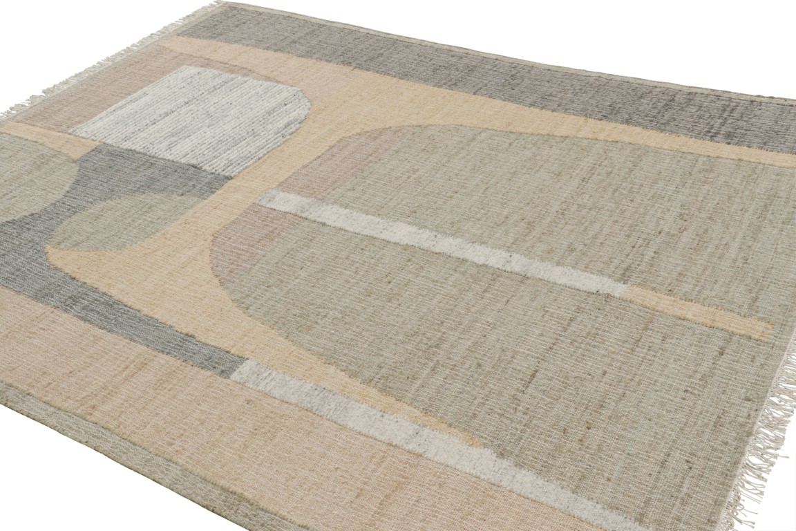 Geometric Flatweave Rug