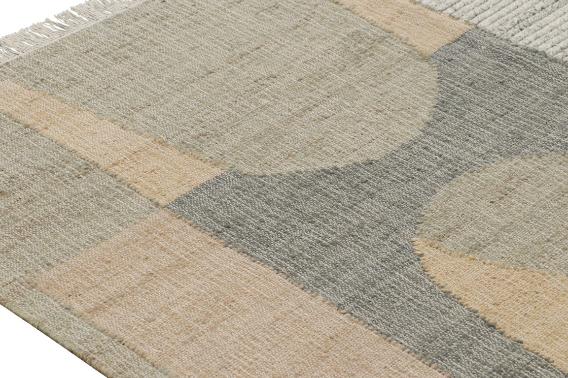 Geometric Flatweave Rug