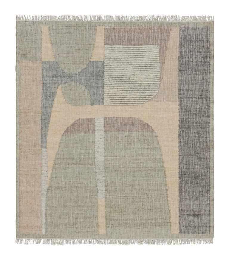 Geometric Flatweave Rug