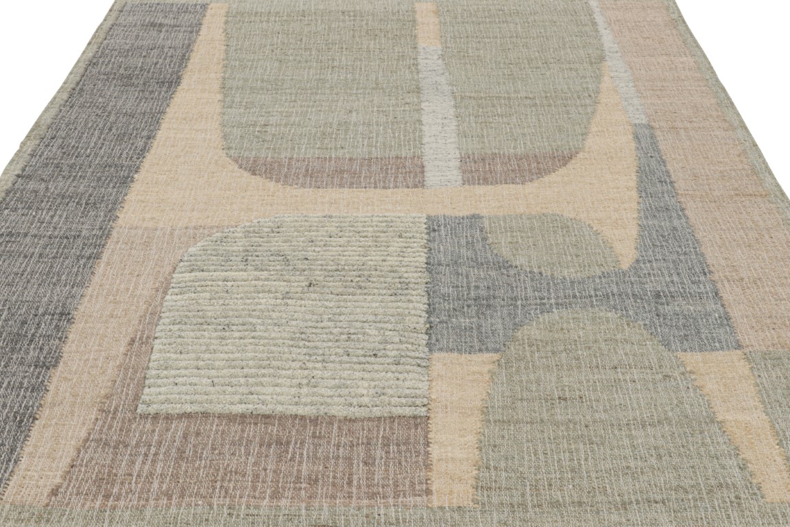 Geometric Flatweave Rug