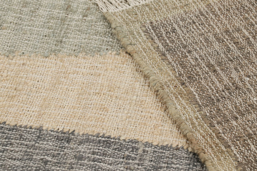 Geometric Flatweave Rug
