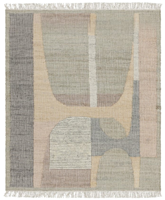 Geometric Flatweave Rug