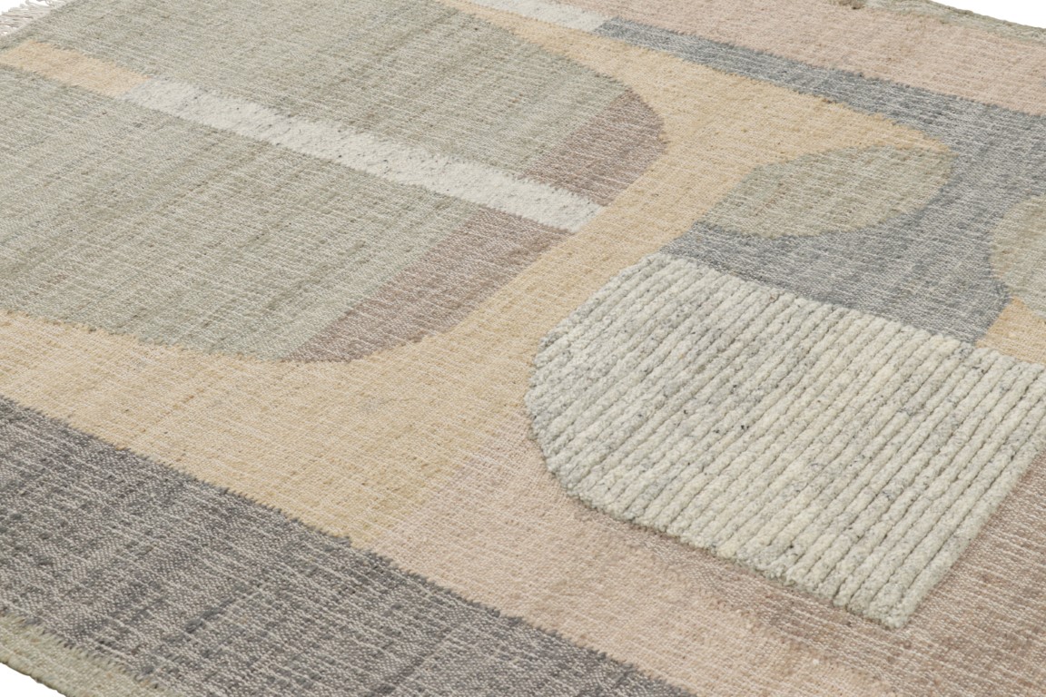 Geometric Flatweave Rug