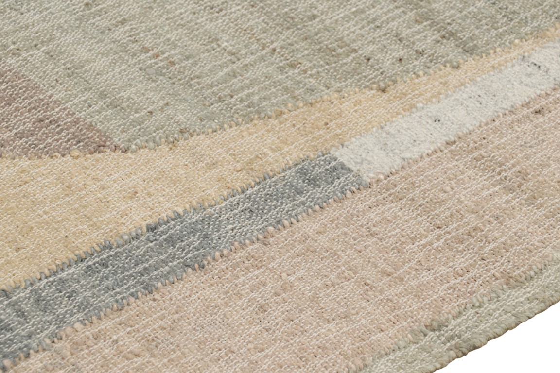Geometric Flatweave Rug