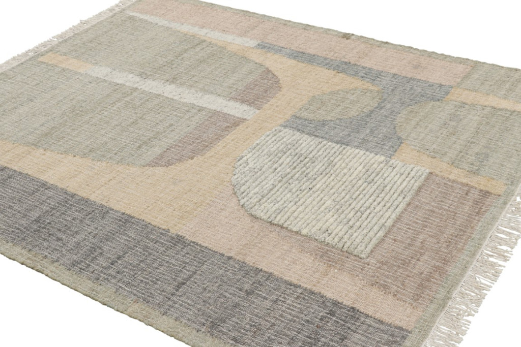 Geometric Flatweave Rug