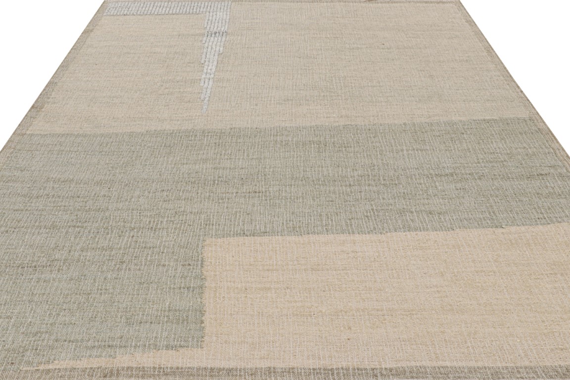 Modern Abstract Geometric Rug