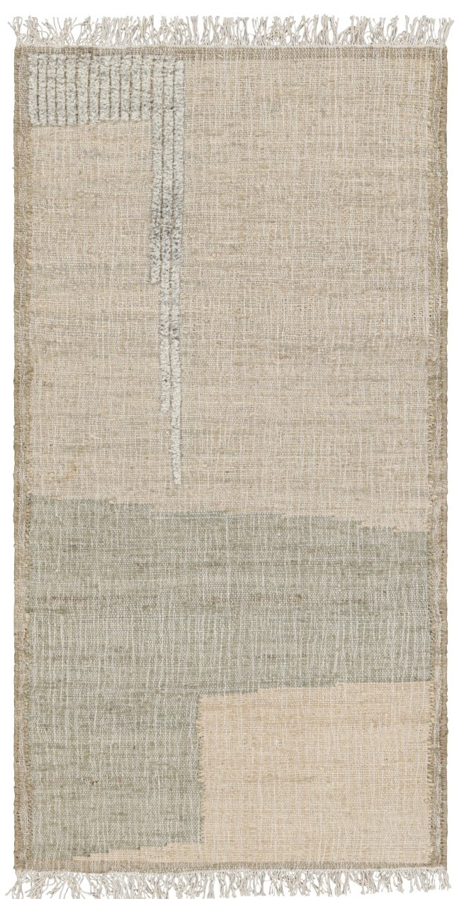 Modern Abstract Flatweave Rug