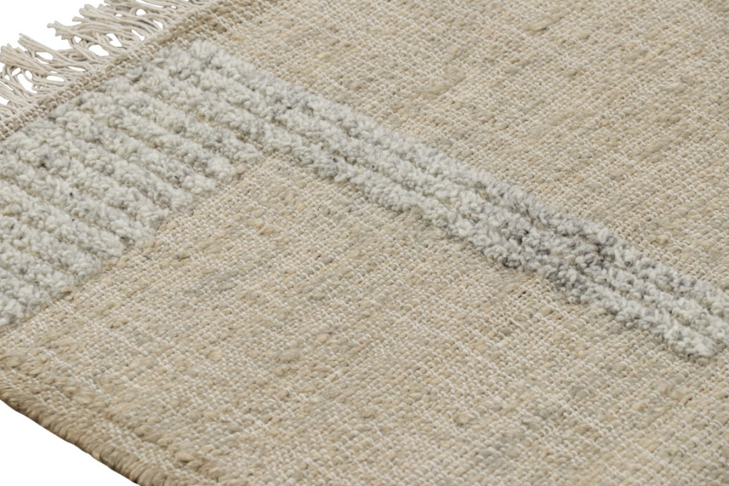 Modern Abstract Flatweave Rug