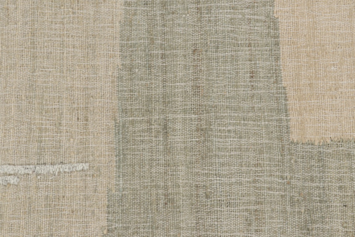 Modern Abstract Flatweave Rug