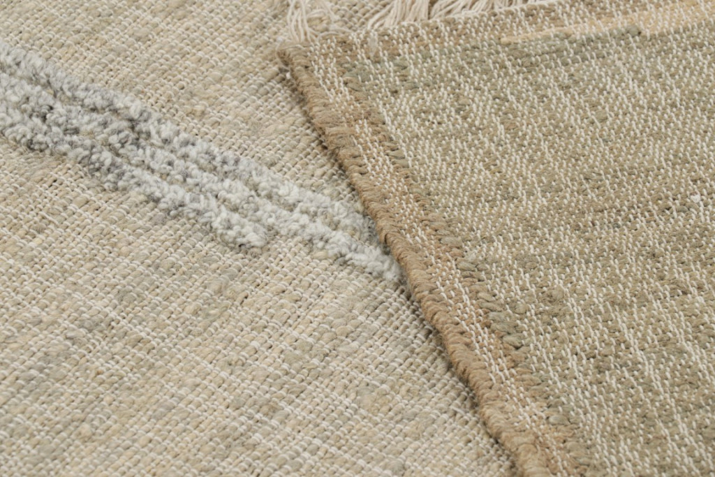 Modern Abstract Flatweave Rug