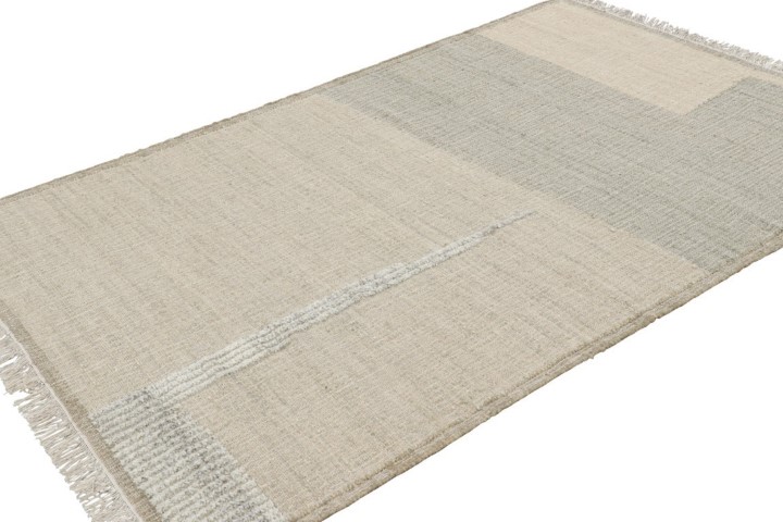 Geometric Flatweave Rug