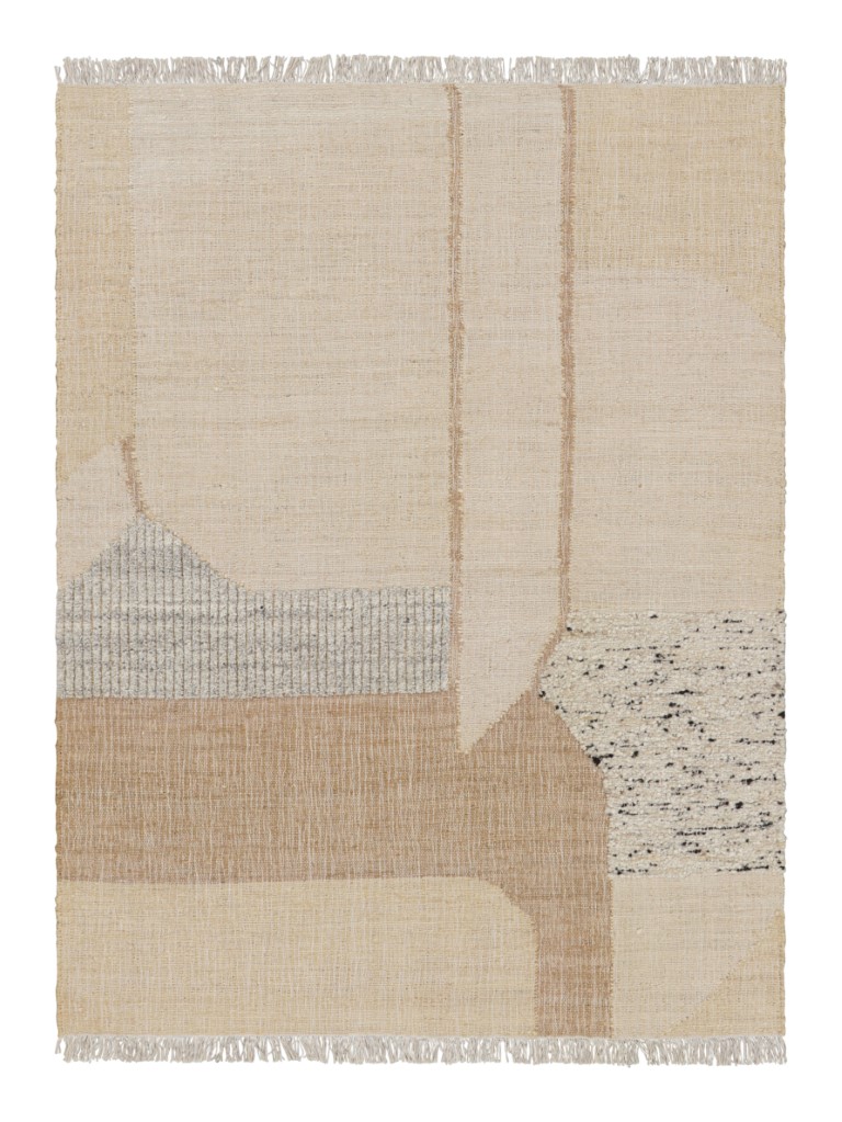 Modern Abstract Geometric Rug