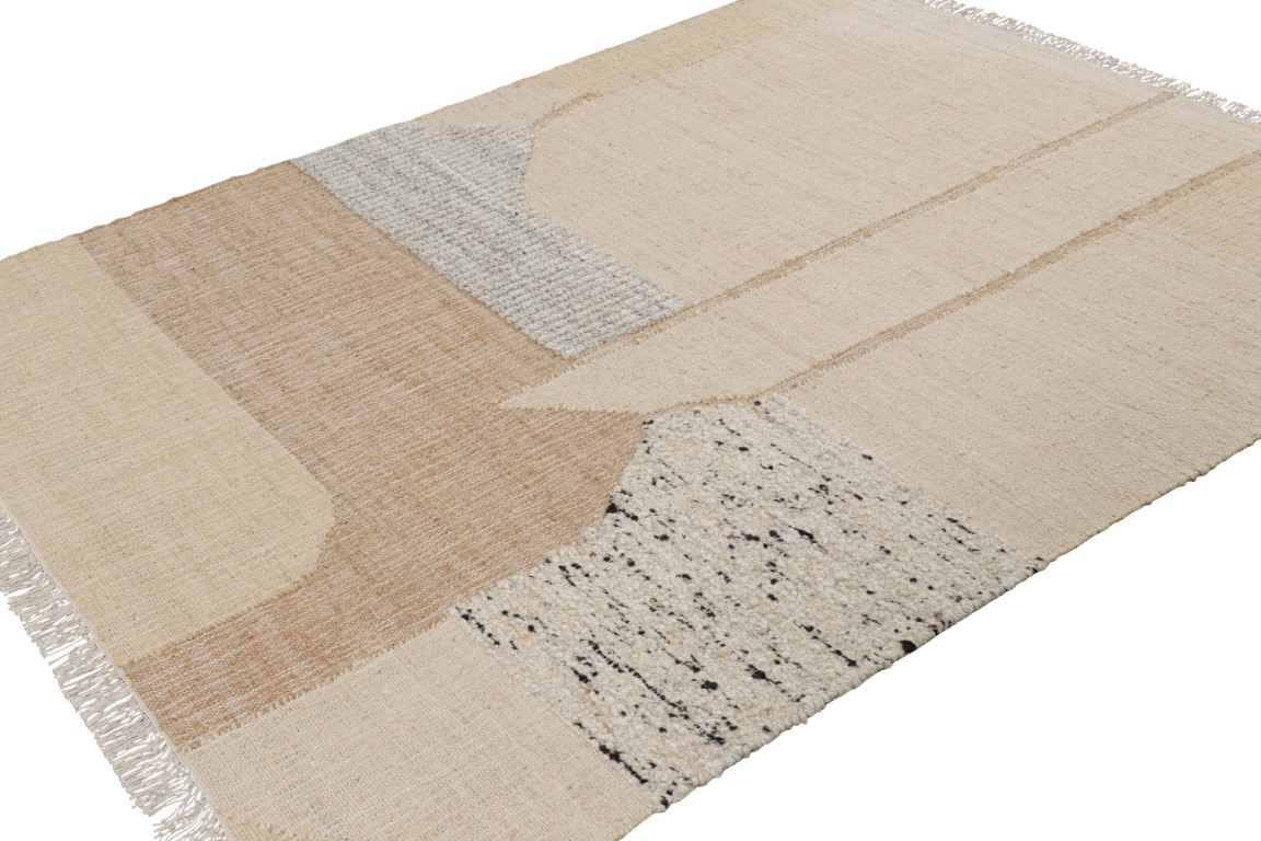 Modern Abstract Geometric Rug