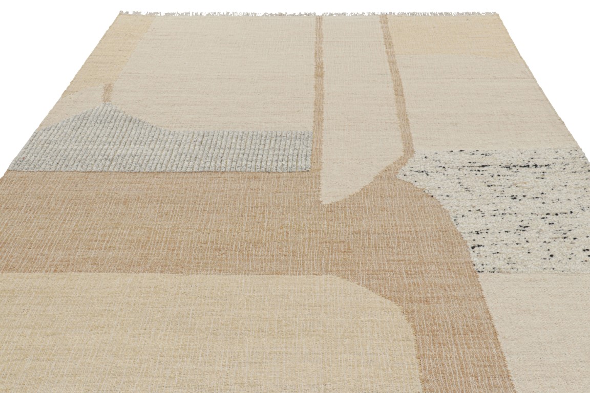 Modern Abstract Geometric Rug