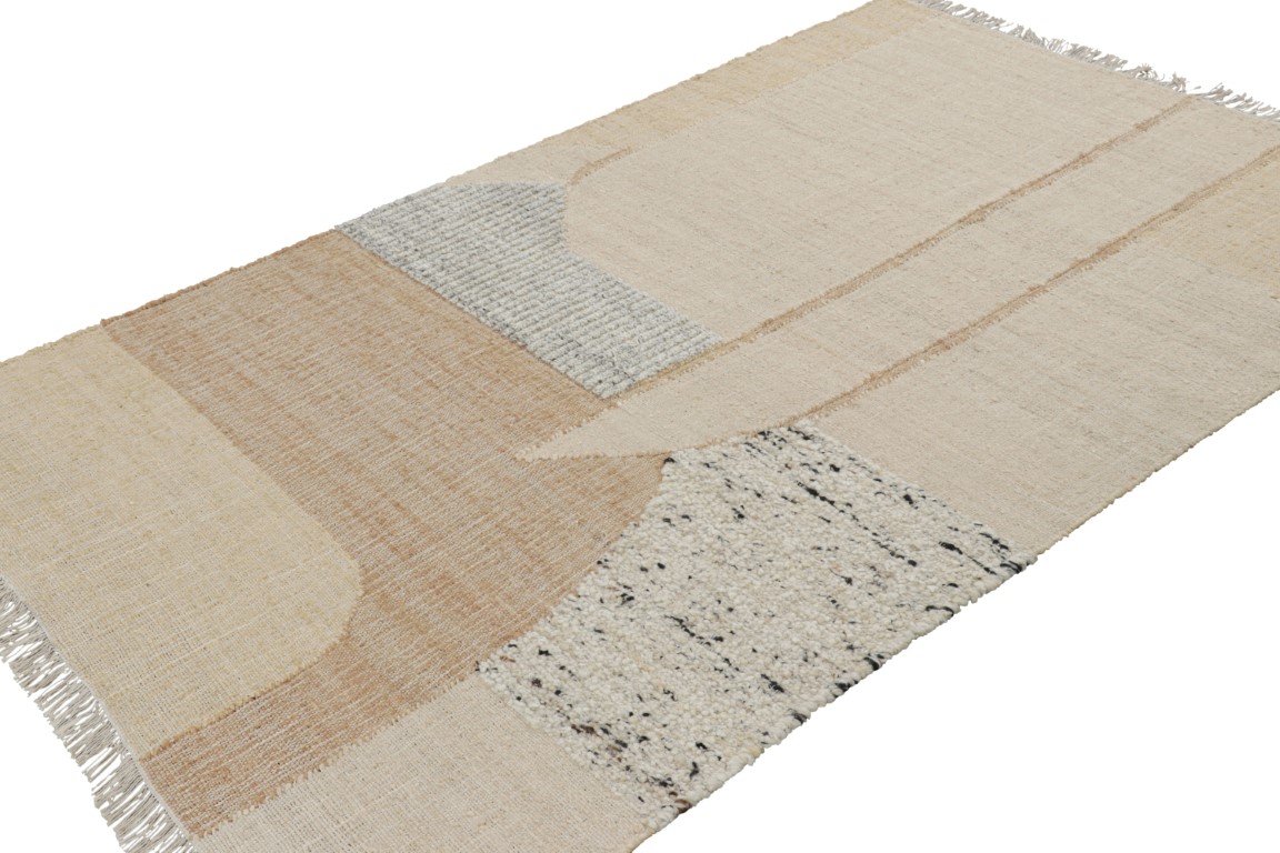 Modern Abstract Geometric Rug