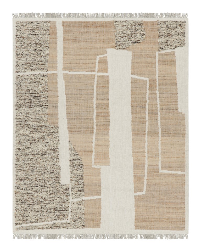 Modern Abstract Geometric Rug