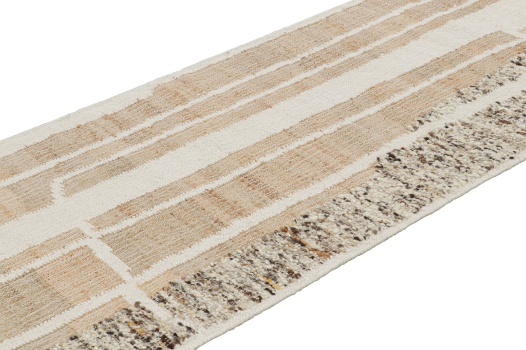 Modern Abstract Flatweave Rug