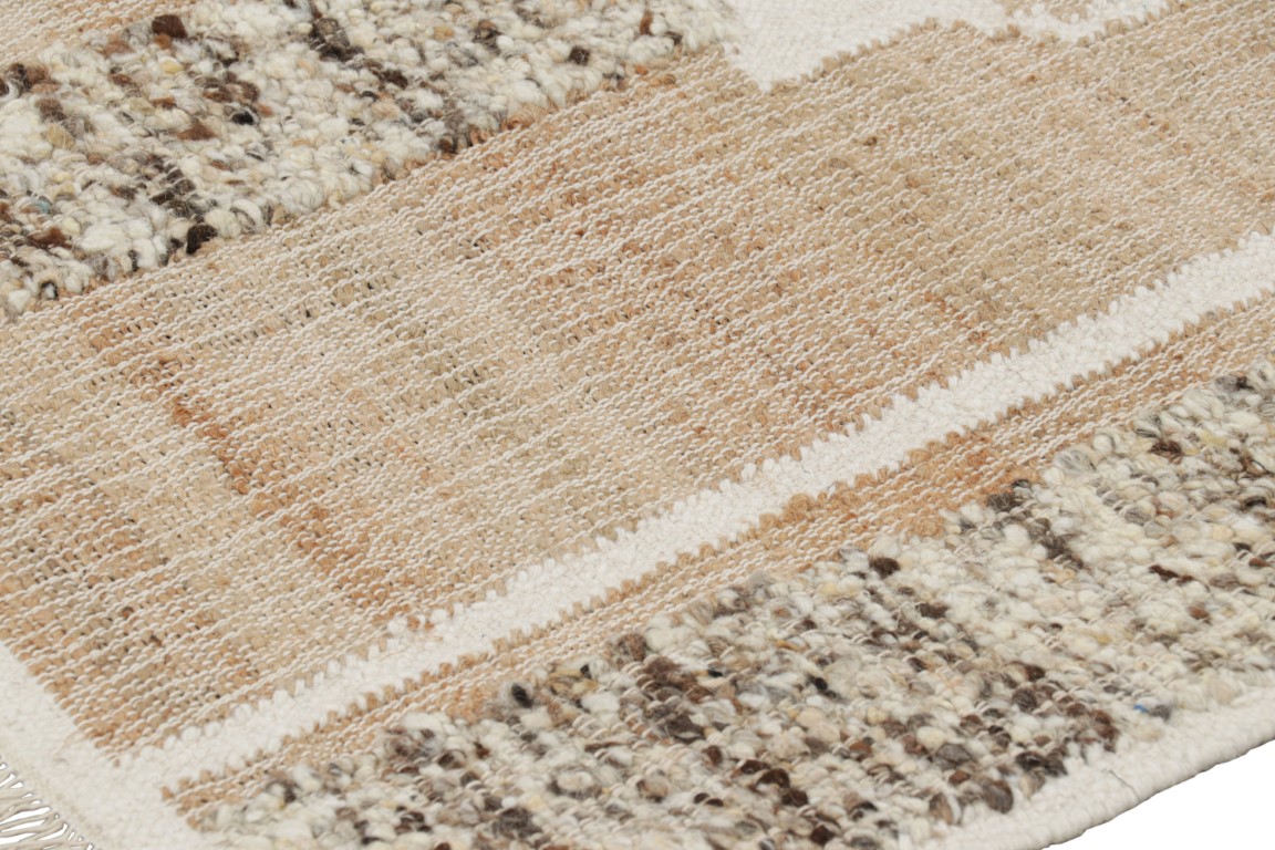 Modern Abstract Flatweave Rug