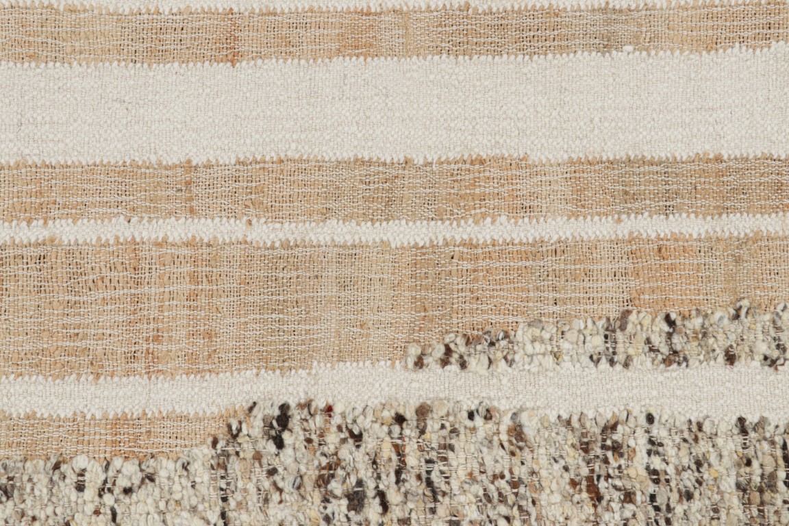 Modern Abstract Flatweave Rug