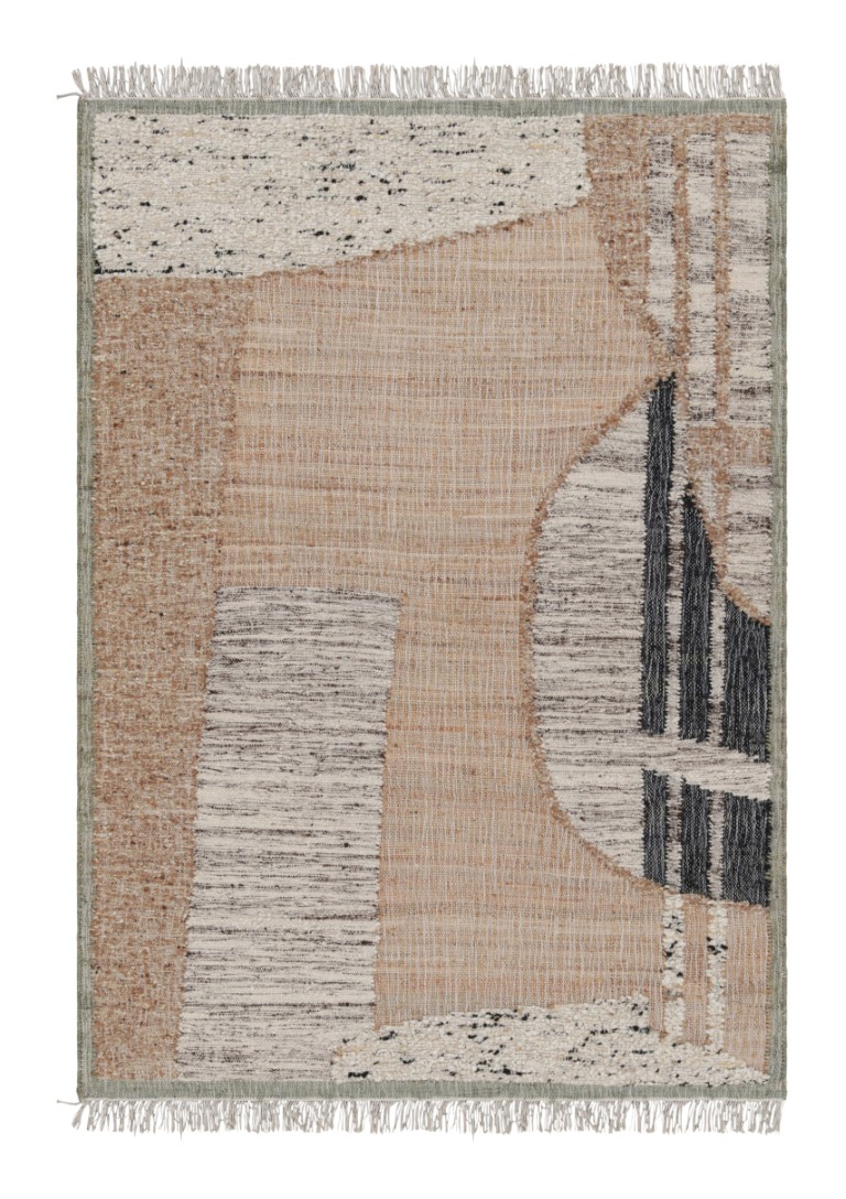 Modern Abstract Geometric Rug