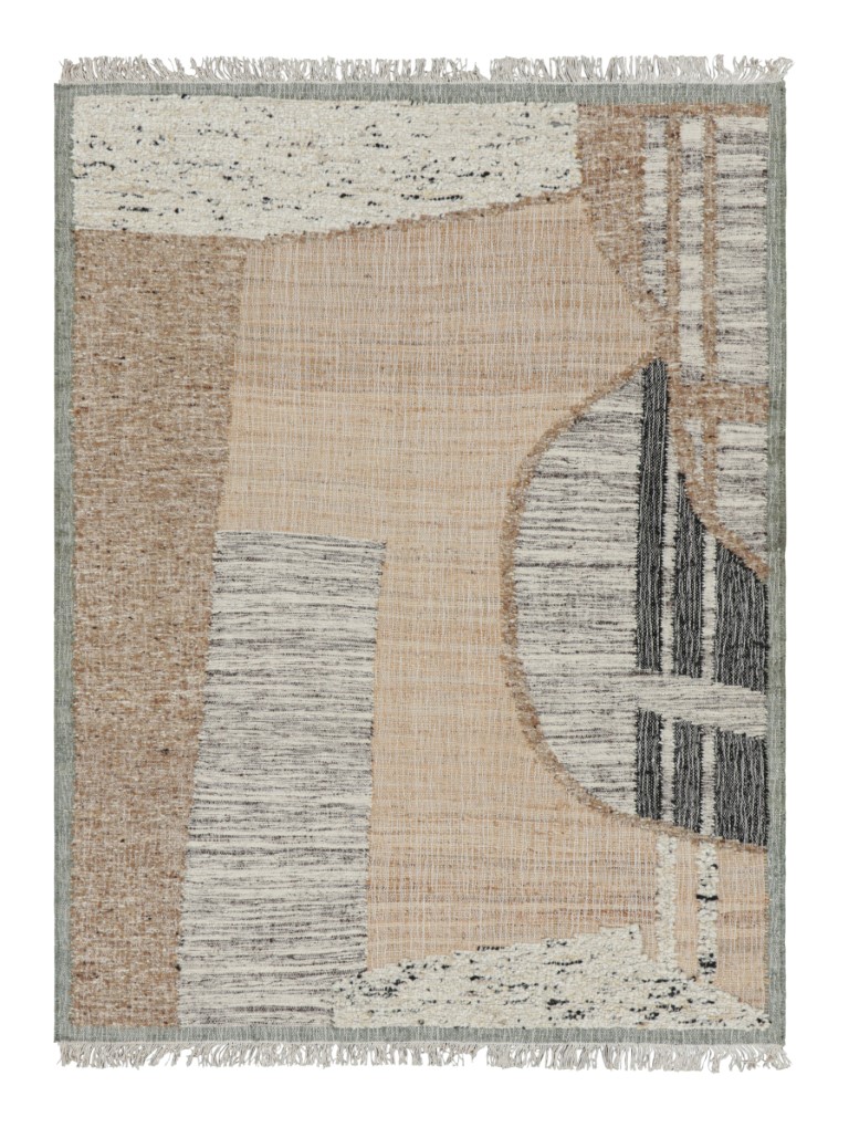 Modern Abstract Geometric Rug