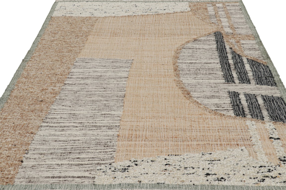 Modern Abstract Geometric Rug