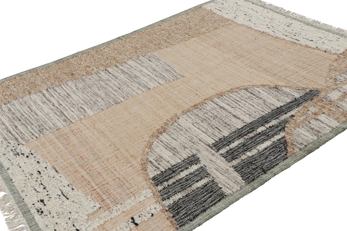 Modern Abstract Geometric Rug