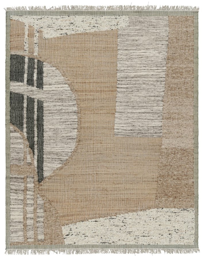 Modern Abstract Geometric Rug