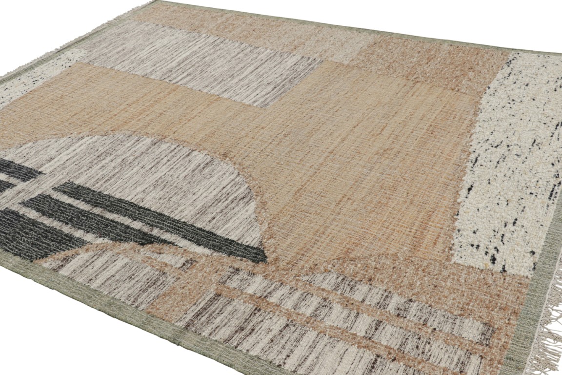 Modern Abstract Geometric Rug