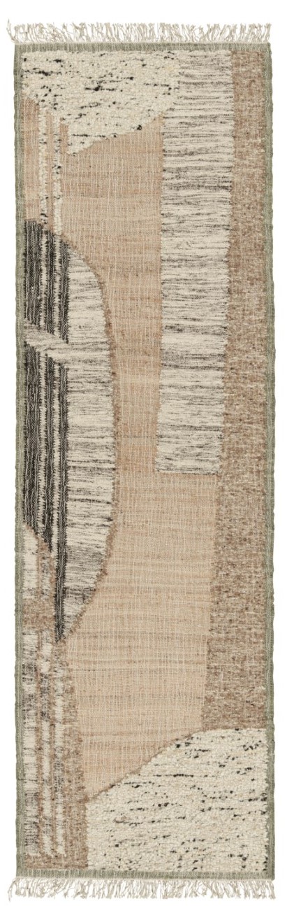 Modern Abstract Flatweave Rug