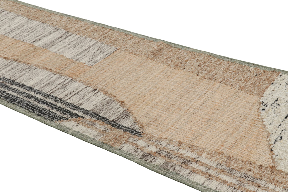 Modern Abstract Flatweave Rug