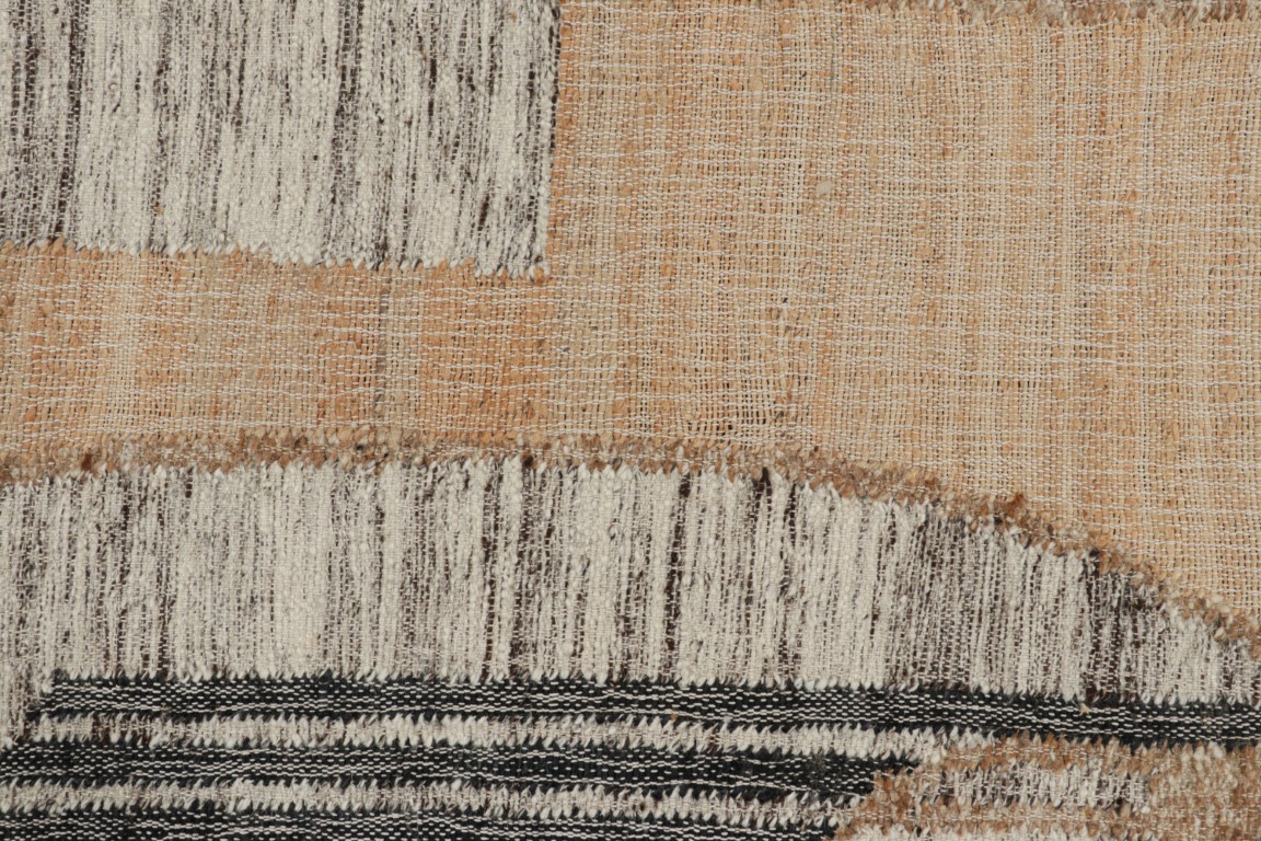 Modern Abstract Flatweave Rug