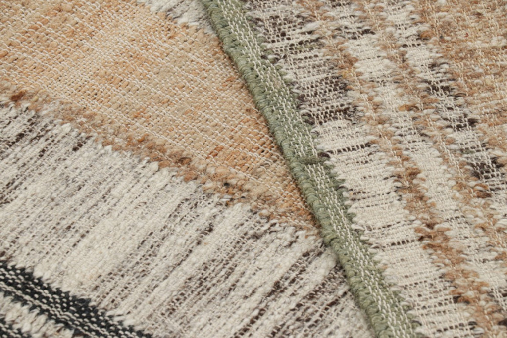 Modern Abstract Flatweave Rug