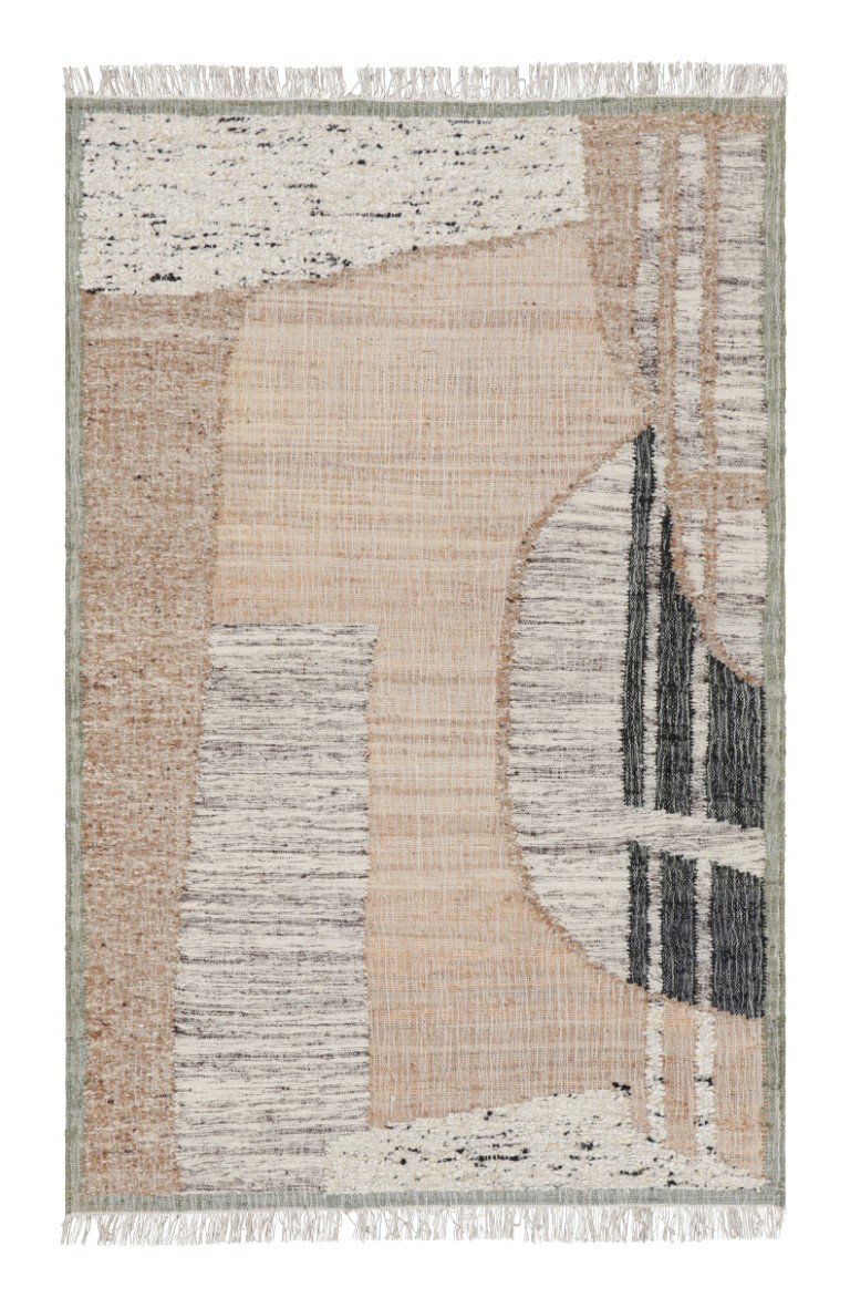 Modern Abstract Geometric Rug