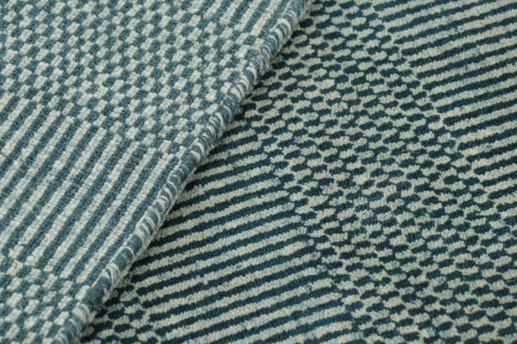 Modern Striped Geometric Rug