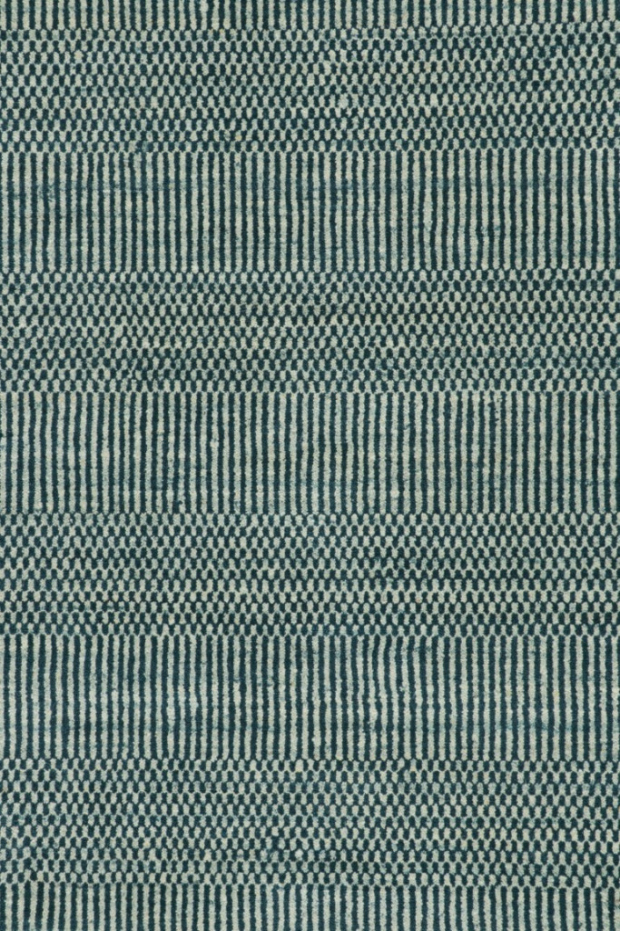Modern Striped Geometric Rug