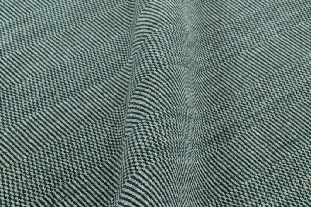 Modern Striped Geometric Rug