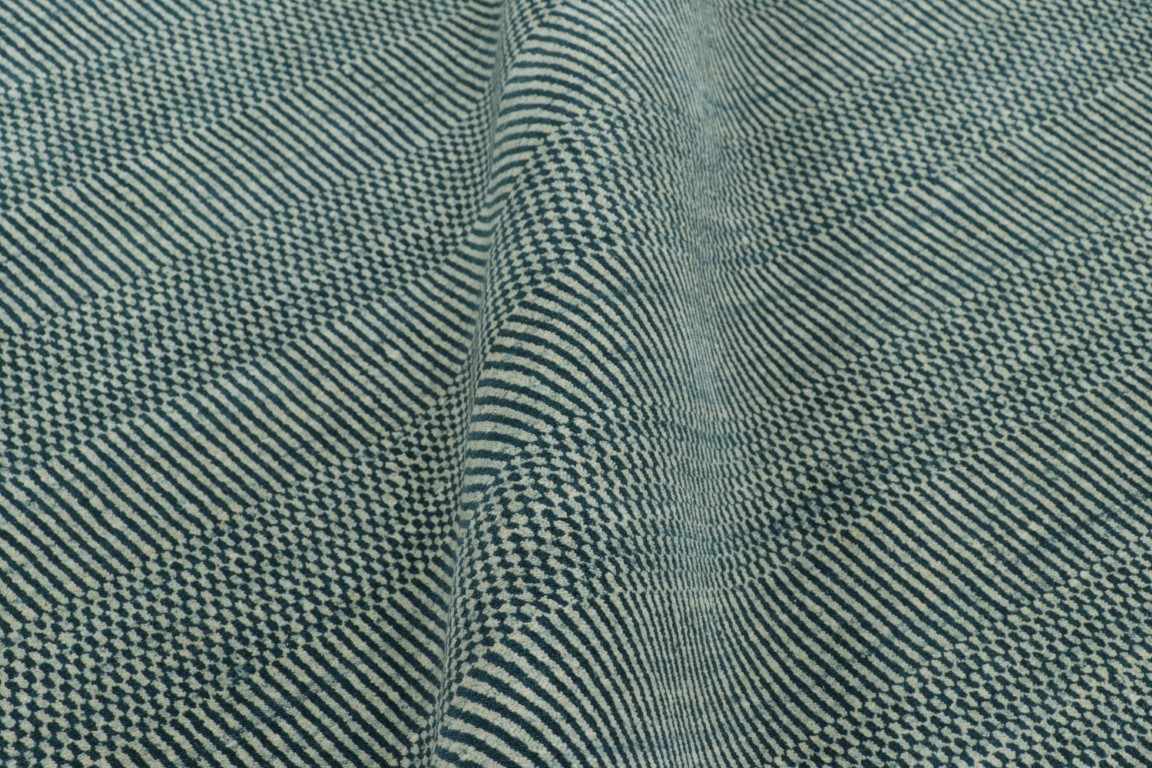 Modern Striped Geometric Rug