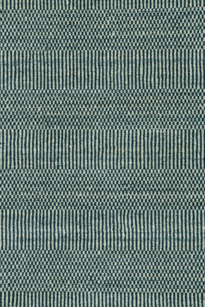 Modern Striped Geometric Rug