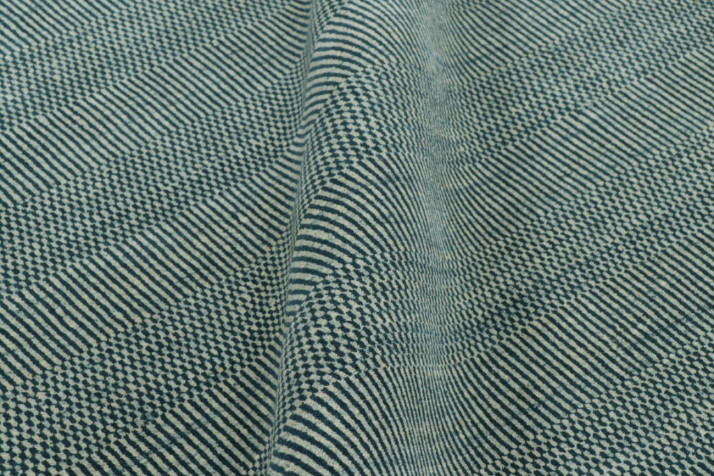 Modern Striped Geometric Rug
