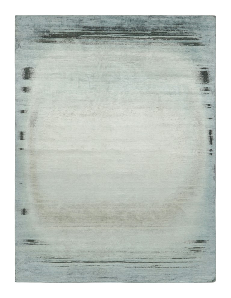 Modern Abstract Striae Rug
