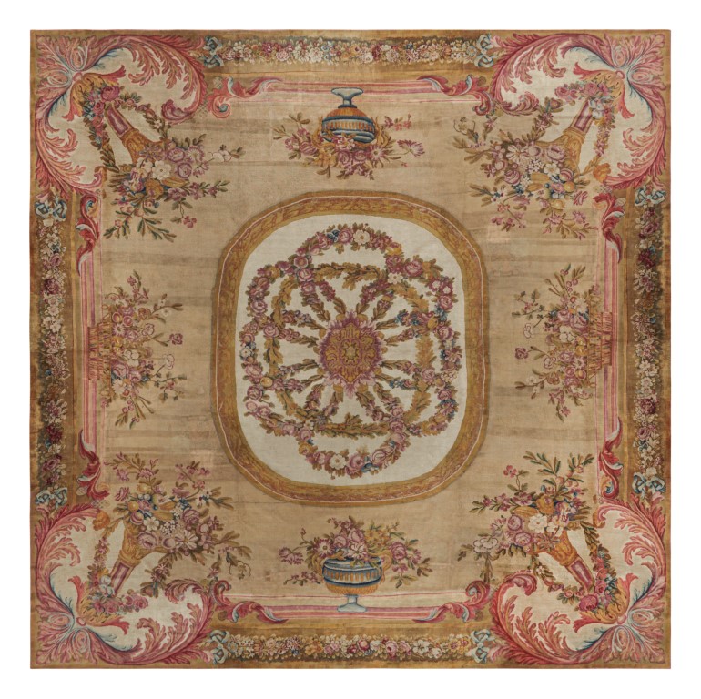 Antique French Savonnerie Rug