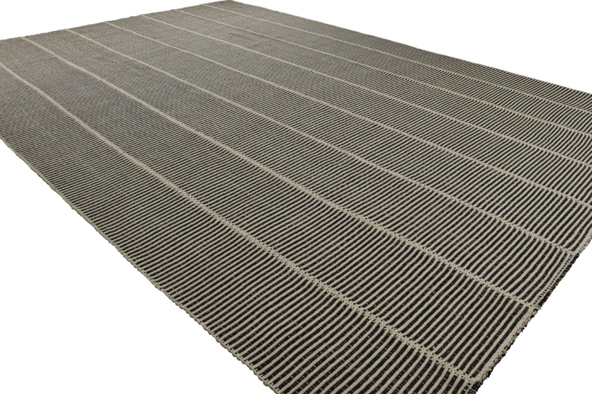 Contemporary Striped Kilim