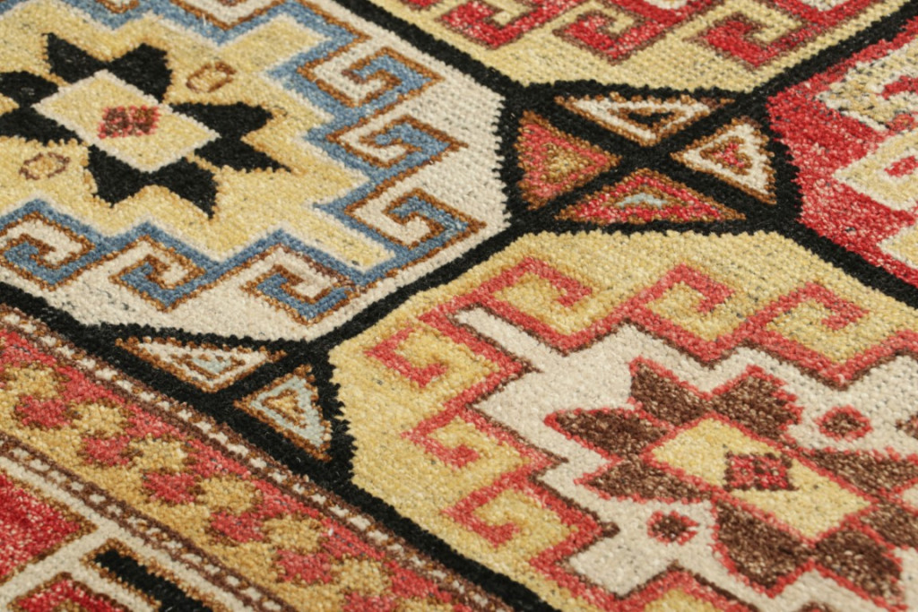 Caucasian Shirvan Geometric Rug