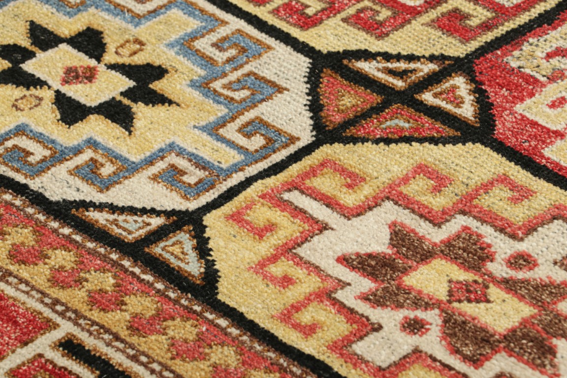 Caucasian Shirvan Geometric Rug